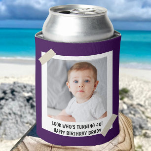 Custom 30. 40. 50. 60. 70 Geburtstagsparty Gefalle Dosenkühler