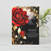 Custom 30. Geburtstagseinladung Einladung (Stehend Vorderseite)