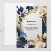 Custom 30. Geburtstagseinladung Einladung (Vorne/Hinten)