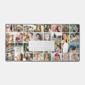 Custom 32 Foto Collage Schreibtischunterlage (Tastatur & Maus)