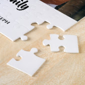 Custom 3 Family Foto Collage Puzzle (Seite)