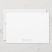 Custom 3 Foto Blue Abschluss-Einladungsklasse Einladung (Rückseite)