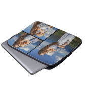 Custom 3 Foto Electronics Bag Laptopschutzhülle (Vorne Knopf)
