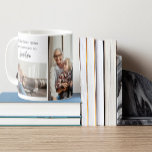 Custom 3 Foto Große Mamas werden für Oma gefördert Kaffeetasse<br><div class="desc">Feiern Sie die Reise der Großen Mutterschaft mit unserer Custom 3 Foto Tasse: 'Große Mamas werden zu Oma gefördert'. Diese charmante Tasse vereint das Wesen der Liebe und der Bindung zwischen Großmutter und Enkelkinder und bietet drei individuell anpassbare Foto-Slots,  um hochgeschätzte Momente,  Liebe,  Lachen und unzählige Erinnerungen zu präsentieren</div>