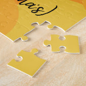 Custom 3 Square Foto Collage Kein Ort wie Zuhause Puzzle (Seite)