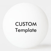 Custom 3 Star Ping Pong Tischtennis Ball (Vorderseite)