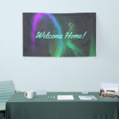 Custom 3' x 5' Welcome Zuhause Vinyl Banner - Pers (Messeveranstaltung)