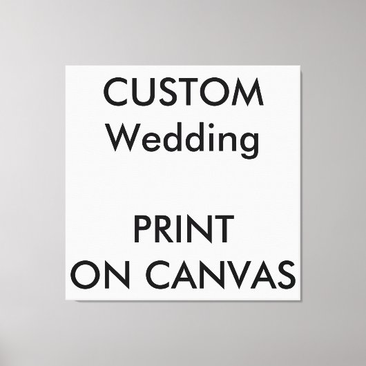 Custom 40" x 40" Square Wrapped Canvas Wall Art Leinwanddruck (Vorderseite)