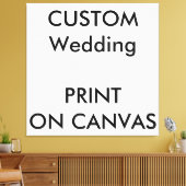 Custom 40" x 40" Square Wrapped Canvas Wall Art Leinwanddruck (Insitu (Wohnzimmer))