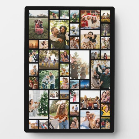 Custom 42 Foto Collage Fotoplatte (Vorderseite)