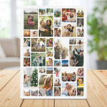 Custom 42 Foto Collage Fotoplatte<br><div class="desc">Machen Sie Ihre eigene Foto-Ausstellungsfläche mit 42 Erinnerungen aus Ihrem gepflegten Foto in einer modernen Grid-Stil Foto-Collage. Fügen Sie einfach Ihre Bilder für individuelle Foto-Wohngestaltung oder personalisierte Geschenke für Familie und Freunde hinzu.</div>