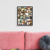 Custom 42 Foto Collage Leinwanddruck (Insitu (Wohnzimmer))