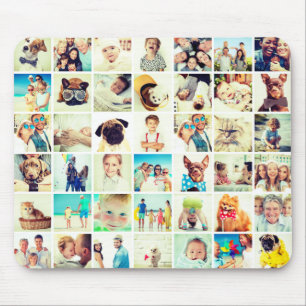 Custom 42 Fotos Moderne Erinnerungen für Familien Mousepad