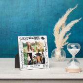 Custom 4 Foto Collage Abschluss 2023 White Fotoplatte (InSitu)