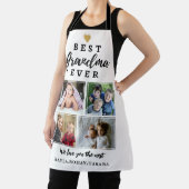 Custom 4 Foto Collage Beste Oma je Schürze (InSitu)