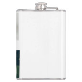 Custom 4 Foto Collage Beste Opa je Flachmann (Rückseite)