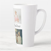 Custom 4 Foto Collage Beste Opa je Milchtasse (Rechts)