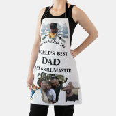 Custom 4 Foto Collage Welten besten Papa Grillmeis Schürze (InSitu)