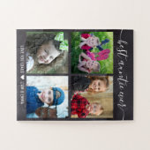 Custom 4 Foto von Colalkboard Best Aunt Ever Puzzle (Horizontal)