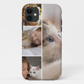 Custom 4 Photo Collage Case-Mate iPhone 11 Case (Rückseite)