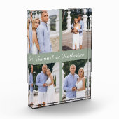 Custom 4 Photo Collage Script Names Photo Block (Links)