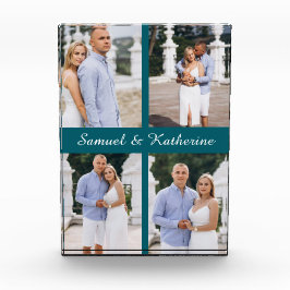 Custom 4 Photo Collage Script Names Photo Block