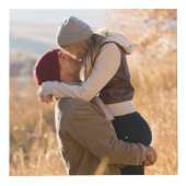 Custom 4 Picture You are the one Romantic Foto Würfel (Vorderseite)