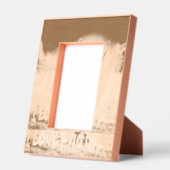 Custom 4" x 6" Portrait Frame, FrameStyle: natural Geätzte Rahmen (Links)