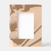 Custom 4" x 6" Portrait, FrameStyle: natürlich Geätzte Rahmen (Vorderseite)