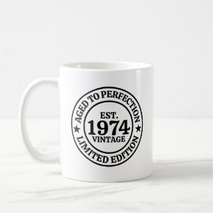 Custom 50. Geburtstag Kaffeetasse