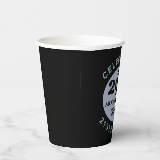 Custom 50. Geburtstag Spaß Pappbecher (Rechts)