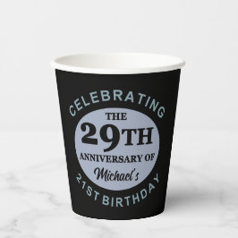 Custom 50. Geburtstag Spaß Pappbecher