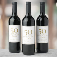 Custom 50. Wedding Anniversary Elegant