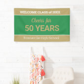 Custom 50-Yr-Wiedersehen-Banner Banner (Insitu)