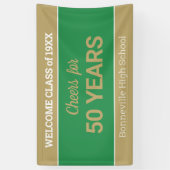 Custom 50-Yr-Wiedersehen-Banner Banner (Vertikal)