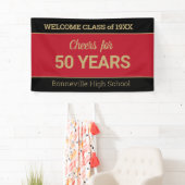 Custom 50-Yr-Wiedersehen-Banner Banner (Insitu)