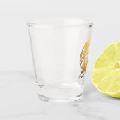 Custom 50th Birthday Gold  Schnapsglas (Links)