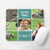 Custom 5 Foto Family Pet Mousepad (Mit Mouse)