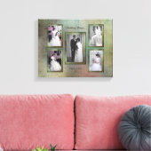 Custom 5 FotoCollage Leinwanddruck (Insitu (Wohnzimmer))