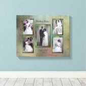 Custom 5 FotoCollage Leinwanddruck (Insitu (Holzboden))