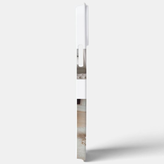 Custom 5 Fotos Niedlich Heftskriptname Weiß Case-Mate iPhone Hülle (Rückseite / Rechts)