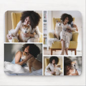 Custom 5 Photo Collage Mousepad (Vorne)