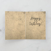 Custom 60. Geburtstag Vintag Cheers bis 60 Jahre Karte (Innenseite)