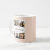 Custom 6 Foto Collage Beste Oma je Kaffeetasse (Vorderseite Links)