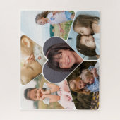 Custom 6 Foto Collage Puzzle - Personalisiertes Ge (Vertikal)