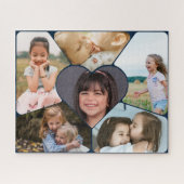 Custom 6 Foto Collage Puzzle - Personalisiertes Ge (Horizontal)