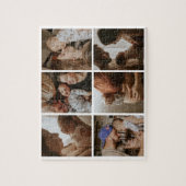 Custom 6 Foto Gallery Collage Personalisiert Puzzle (Vertikal)