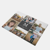 Custom 6 FotoCollage Fußmatte (Schrägansicht)