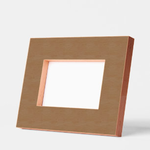 Custom 6" x 4" Landscape, FrameStyle: natürlich Geätzte Rahmen