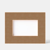 Custom 6" x 4" Landscape, FrameStyle: natürlich Geätzte Rahmen (Vorderseite)